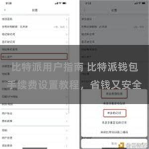 比特派用户指南 比特派钱包手续费设置教程，省钱又安全